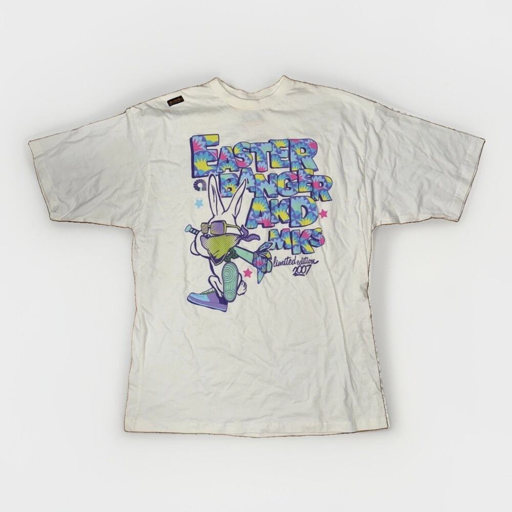Akademiks Hip-Hop Streetwear Graphic T-Shirt White XL BNWT